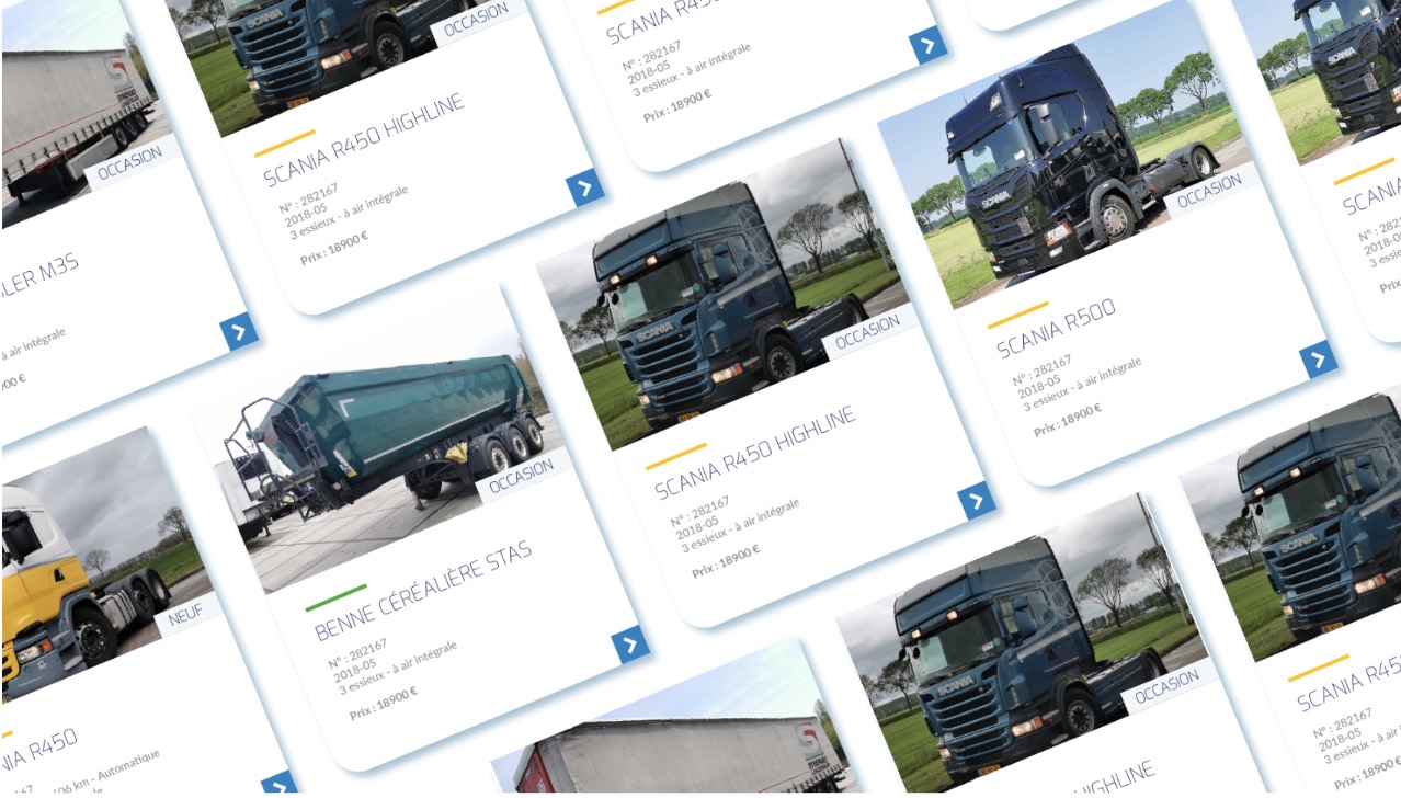 Stock camions l Groupe Channel
