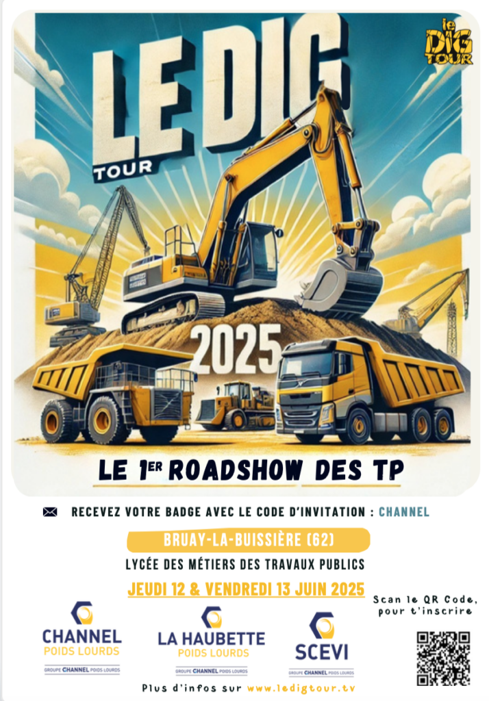 LE DIG TOUR : on y sera ! Et vous ? - Channel
